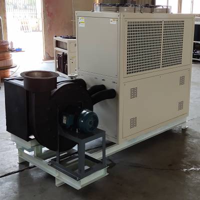 風冷水冷熱泵制冷機組回收